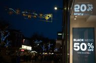 Christmas Season Shopping In York - Source: Getty